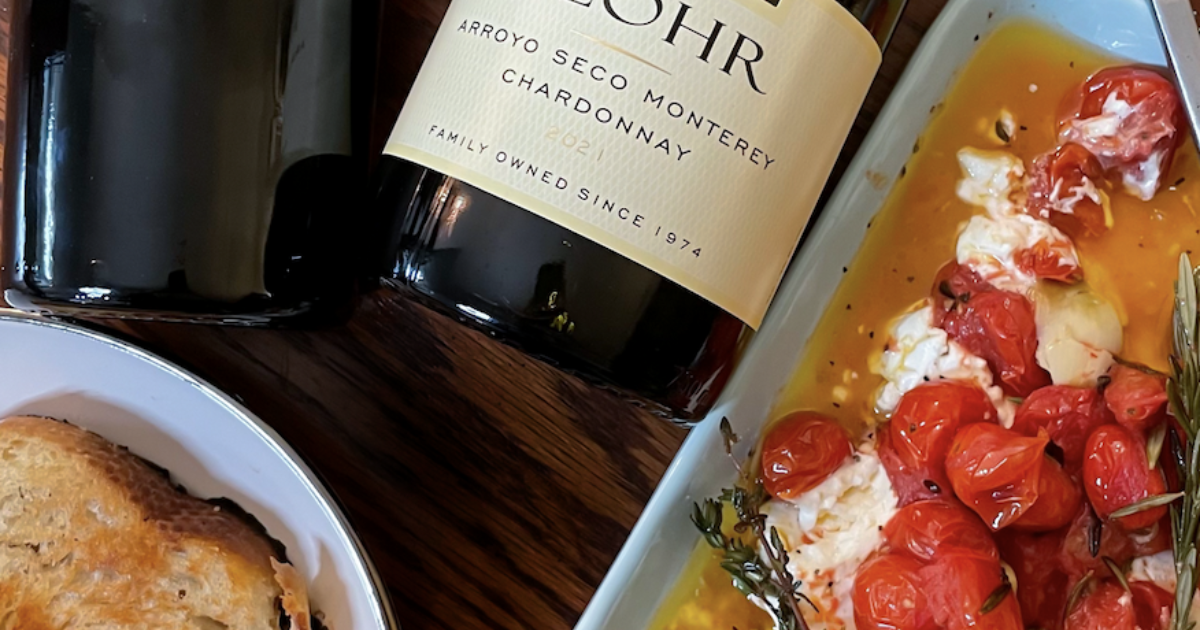 Cherry Tomato Confit With Goat Cheese J. Lohr