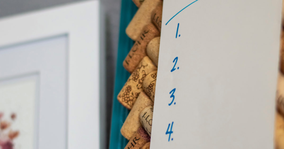 DIY Wine Cork Bulletin Board J. Lohr